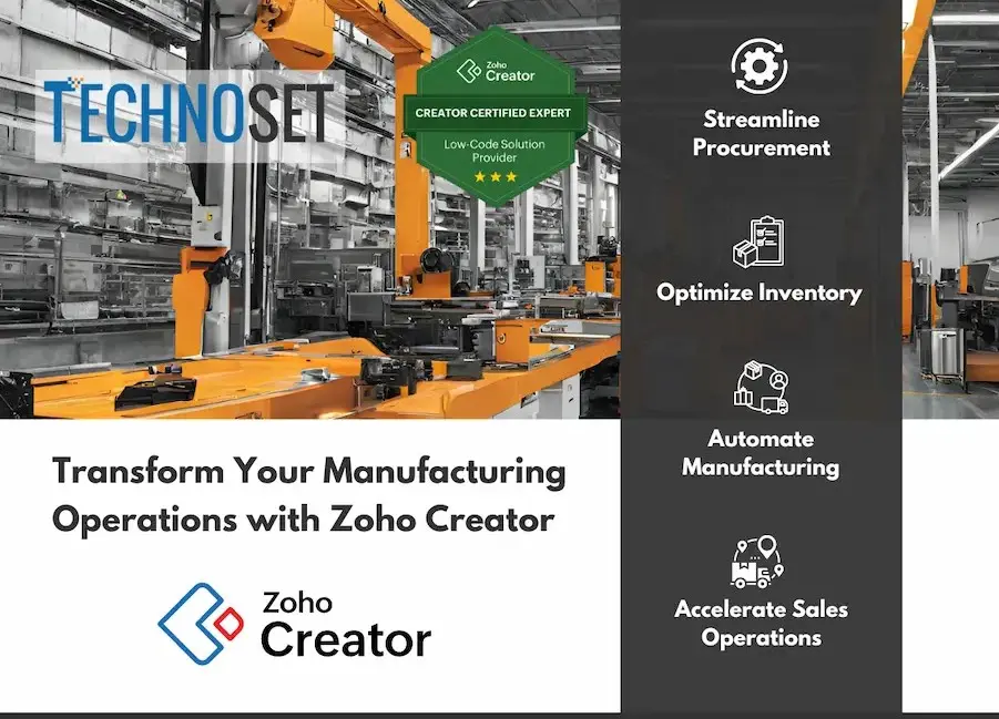 Transform Your Manufacturing Operations with Zoho Creator 